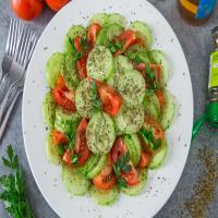 Tomato and Cucumber Salad image