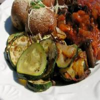 Zucchini with Caramelized Onions image