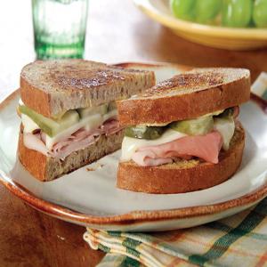 Smoked Ham and Turkey Combo Sandwich image