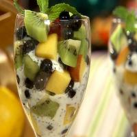 Fresh Fruit Parfait with Lemon-Poppy Seed Yogurt image