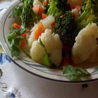 Marinated Romanesco and Cauliflower Salad image
