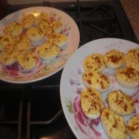 The Devil Went Down to Georgia Deviled Eggs image