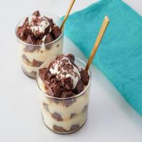 Irish Cream Brownie Trifles_image