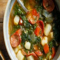 Kale Soup With Potatoes and Sausage image