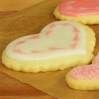 Siri's Heart Sugar Cookies image