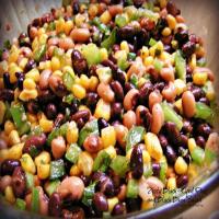 Zesty Black-Eyed Peas and Black Bean Salad_image