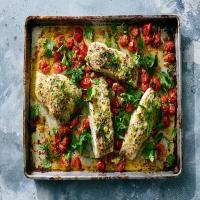 Roasted Fish With Spice Butter and Tomatoes_image
