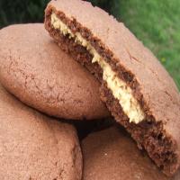 Peanut Butter-Filled Chocolate Cookies image
