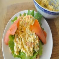 Egg Salad and Smoked Salmon Sandwiches image