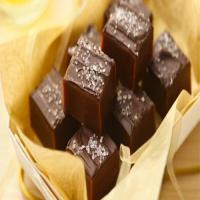 Chocolate-Topped Sea Salt Caramels image
