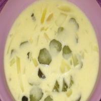 Zupa Ogórkowa: Polish Creamy Dill Pickle Soup_image