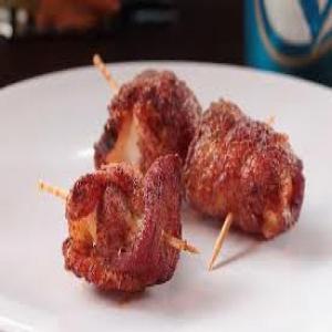 BACON WRAPPED CHICKEN CHUNKS_image