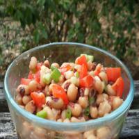 Quick and Easy Black Eyed Pea Salad image
