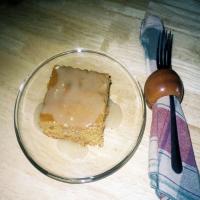 Spiced Beer Cake W Buttered Beer Sauce image