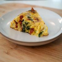 Cheesy Bacon and Hash Brown Frittata image