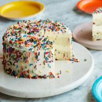Instant Pot Confetti Birthday Cake image