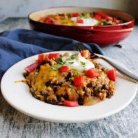 One Pan Taco Rice Skillet Meal_image