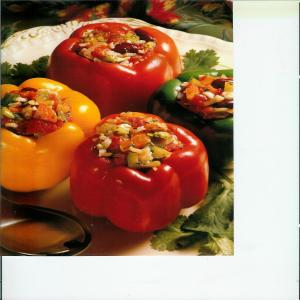 Uncle Bill's Vegetarian Stuffed Peppers image