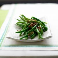 Green Beans with Caramelized Shallots_image