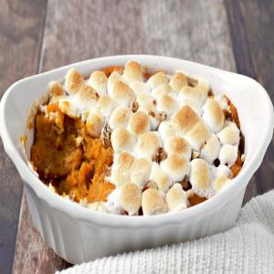 Sweet Potato Casserole Small Batch for Two (35 minutes) • Zona Cooks_image
