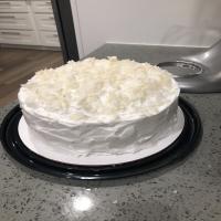 Double Coconut Cake With Fluffy Coconut Frosting_image