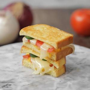 Loaded Grill Cheese: Spicy Swiss Surprise Recipe by Tasty_image