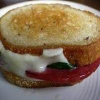 Delicious Salami & Provolone Grill Cheese Sandwich_image