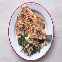 Grilled Trout with White Beans and Caper Vinaigrette image