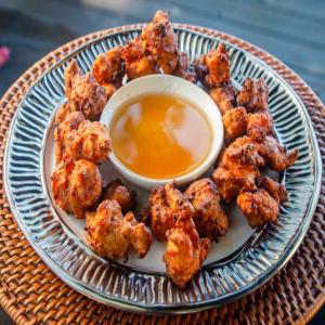 Speed-Brined Chicken Nuggets with Honey Dip_image