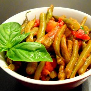 Aunt Kate's Green Beans in Tomatoes image