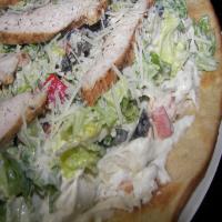 Chicken Caesar Salad Pizza, Pampered Chef_image