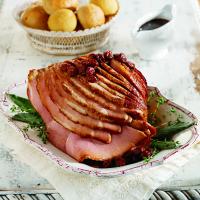 Cherry & Port Glazed Ham image