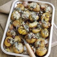 Crushed Potatoes with Spicy Gorgonzola_image