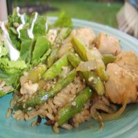 Sesame Chicken With Asparagus_image