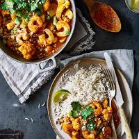 Goan prawn, potato & coconut curry image