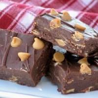 Chocolate Peanut Butter Chip Fudge_image