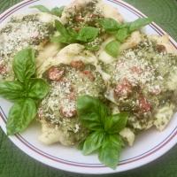 Prosciutto-Stuffed Baked Chicken Breasts with Pesto image