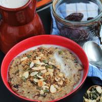Nut and Date Millet Porridge image