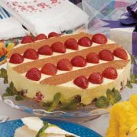 White Chocolate Strawberry Torte Recipe - (4.3/5) image