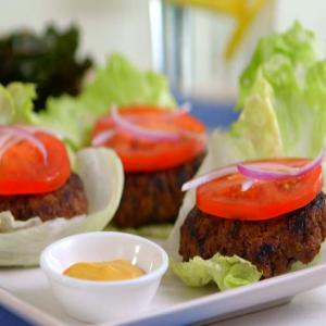 Bison Burgers with Spicy Aioli image
