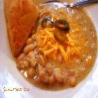 Gourmet White Chili in a Slow Cooker image