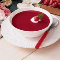Cool Raspberry Soup image