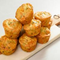 Savory Bacon, Cheddar and Scallion Muffins image