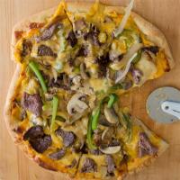 Easy Philly Cheese Steak Pizza_image