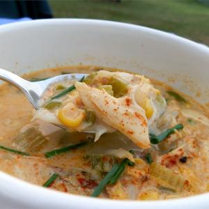 Creole Crab and Corn Chowder image