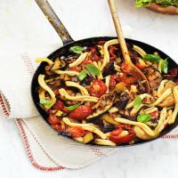 Grilled Italian Vegetables with Pasta_image