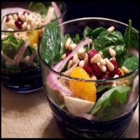 Spinach, Mushroom and Red Onion Salad image
