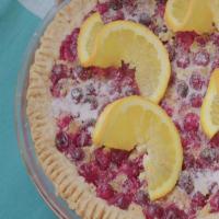 Cranberry Custard Pie image