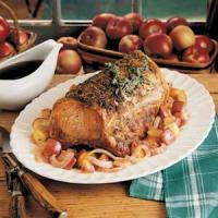 Herbed Pork and Apples image