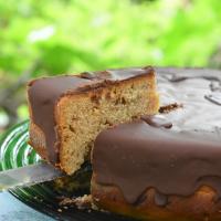 Chocolate-Glazed Honey Cake image